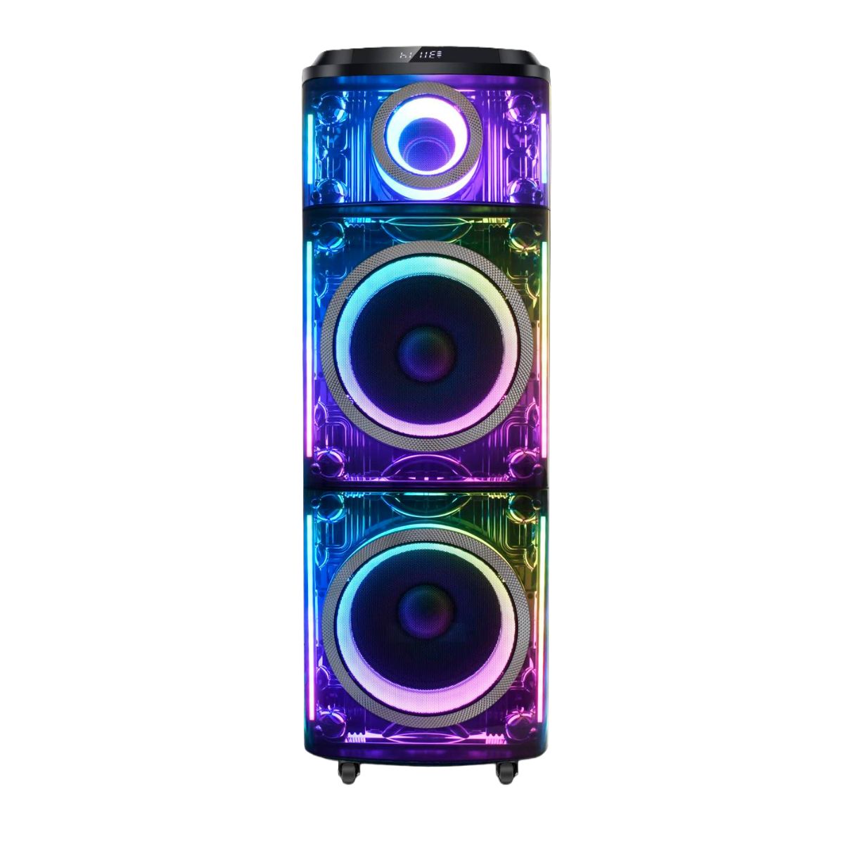 Parlante FT Paris PTE212J Luz Led Negro