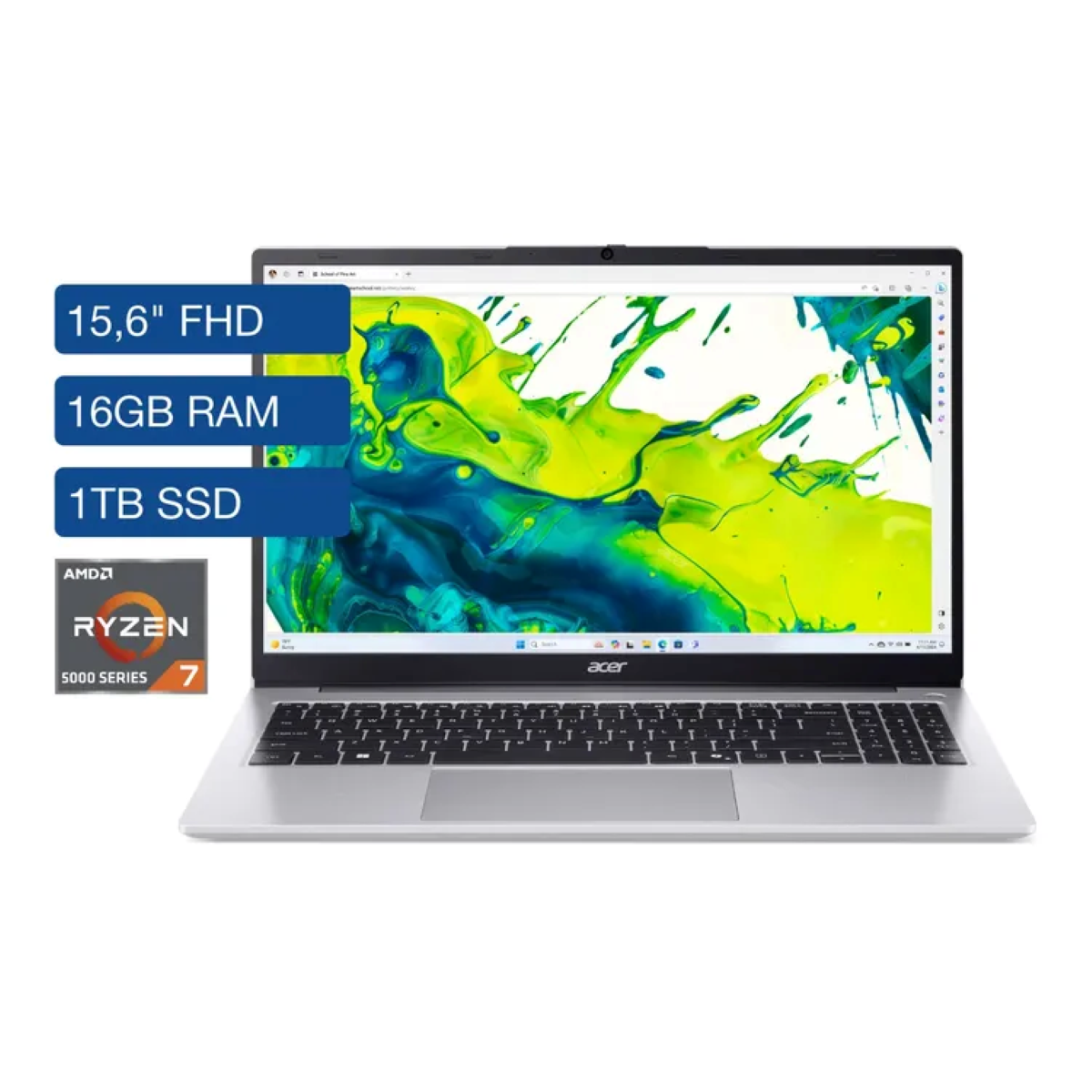 Portátil ACER AL15-41P-R8F7 R7 1TB 16GB