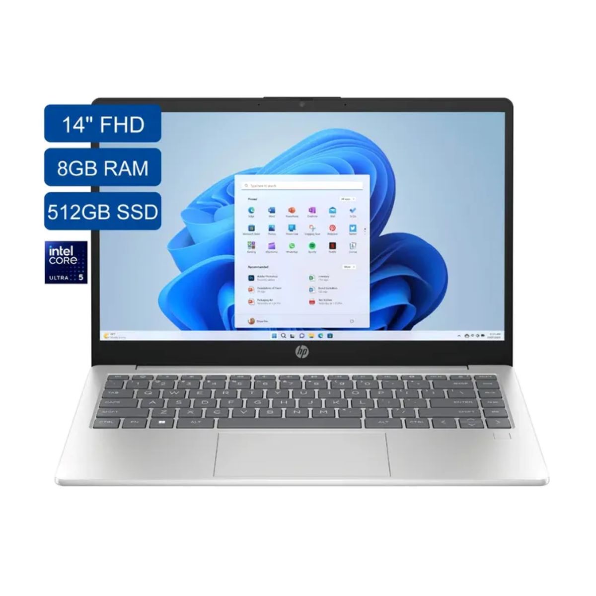 Portátil HP 14-EP1001LA CU5 512GB 8GB