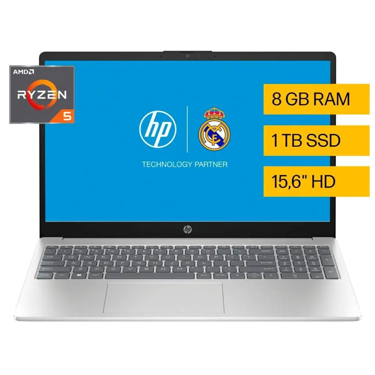 Portátil  HP 15 FC0028LARYZ5 1TB 8GB