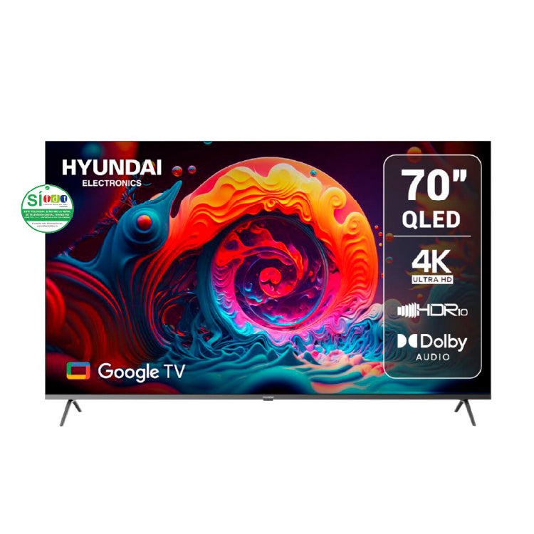 Televisor HYUNDAI 70" HYLED7007QG UHD 4K
