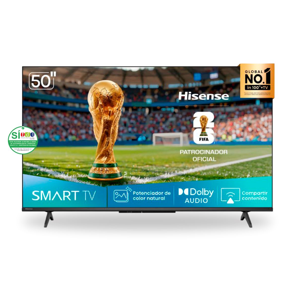Televisor LED HISENSE 50 A4NV FHD SMART TV