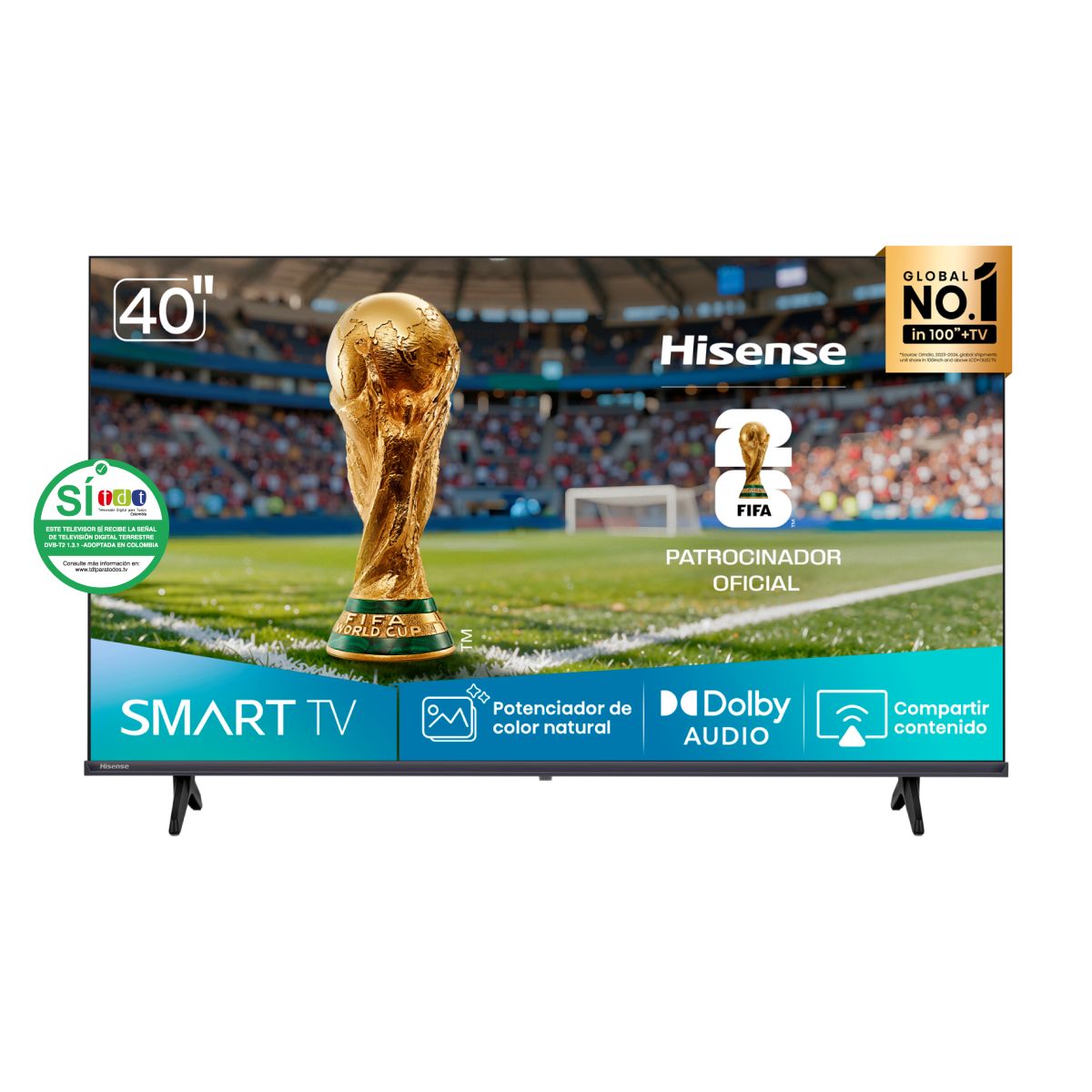 Televisor HISENSE 40" 40A4NV VIDAA Smart Tv