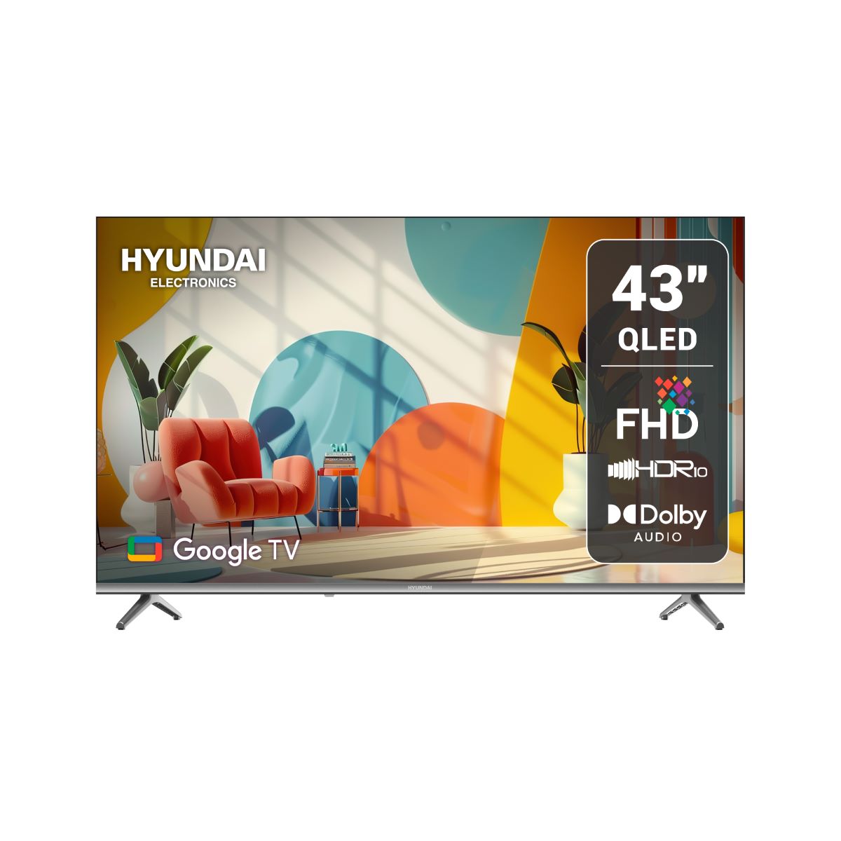 Televisor 43" HYUNDAI HYLED4326QG FHD MULTISY