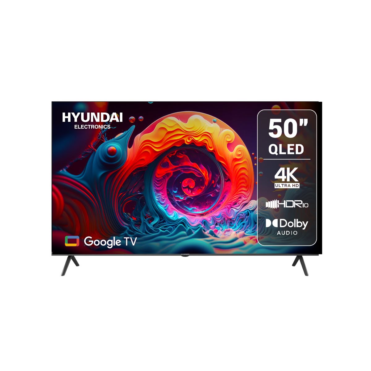 Televisor 50" HYUNDAI HYLED5025QG UHD-4K GOOGLE TV