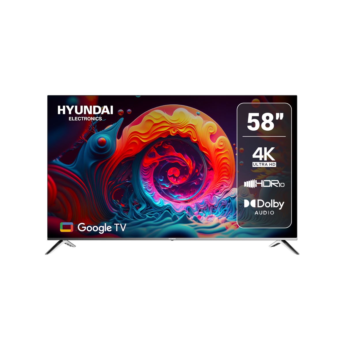 Televisor 58" HYUNDAI HYLED5812G UHD 4K
