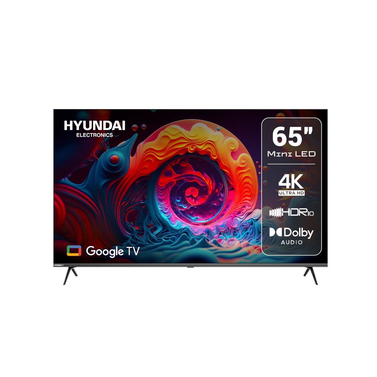 Televisor 65" HYUNDAI HYLED6514QMG 4k Miniled