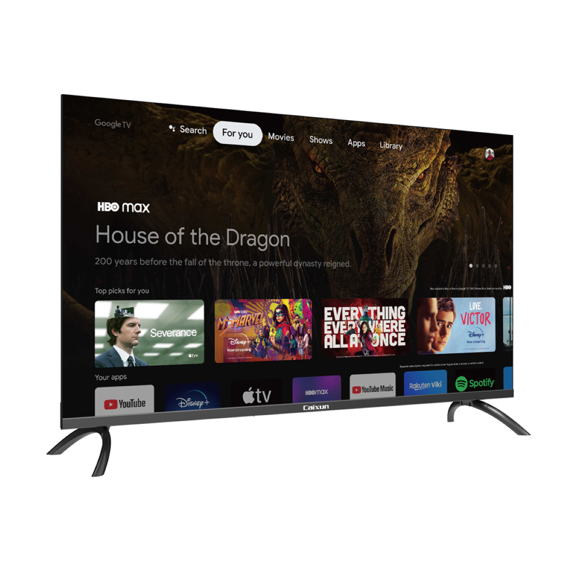 Televisor CAIXUN 65" C65VAUG 65 UHD 4K Google Tv