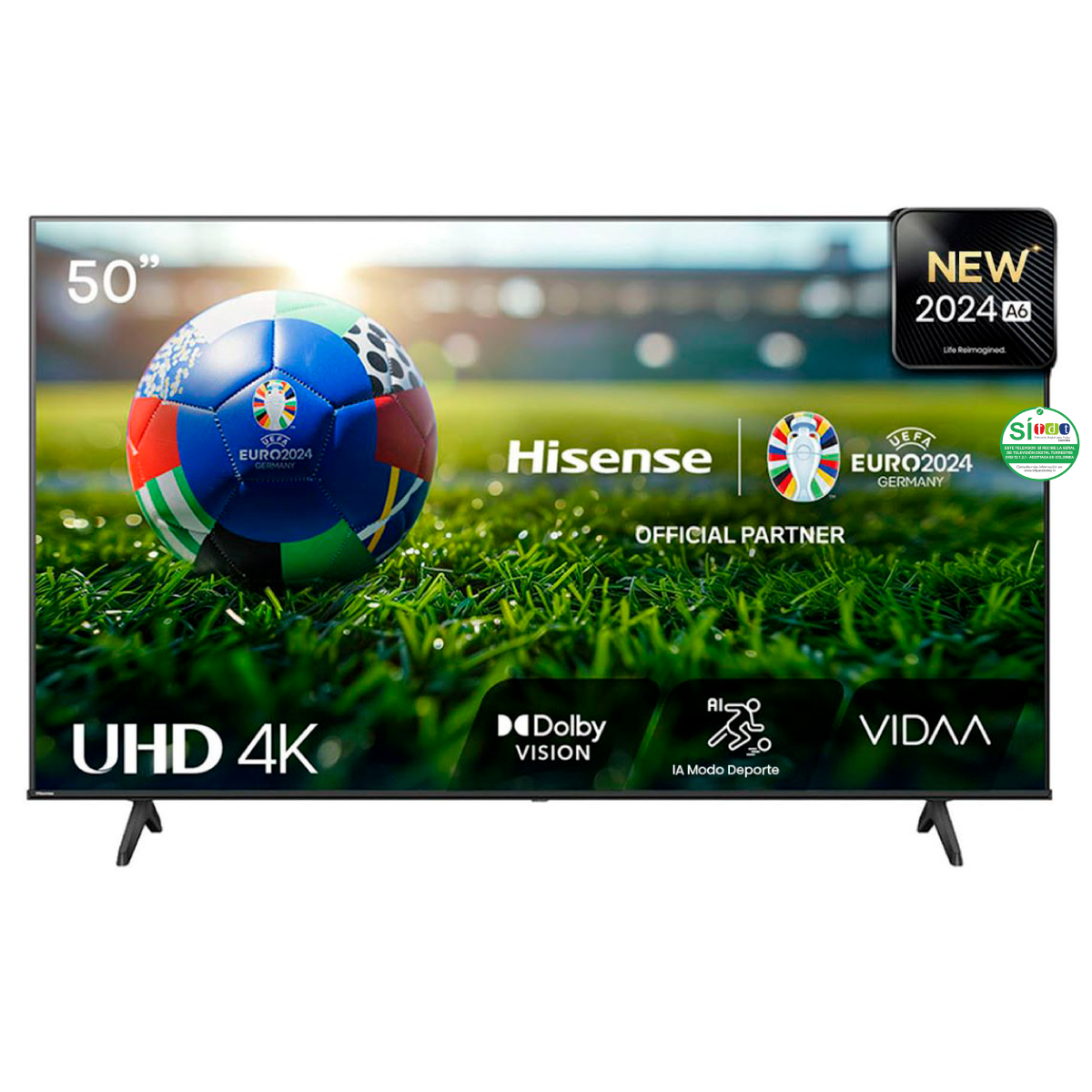 Televisor HISENSE 50" 50A6N UHD 4K
