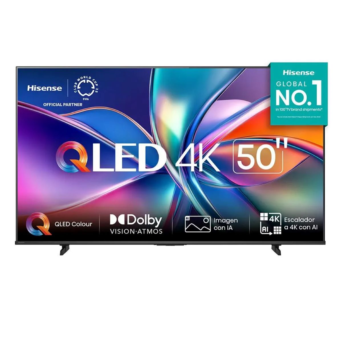 Televisor HISENSE 50" 50Q6QV UHD 4K Qled