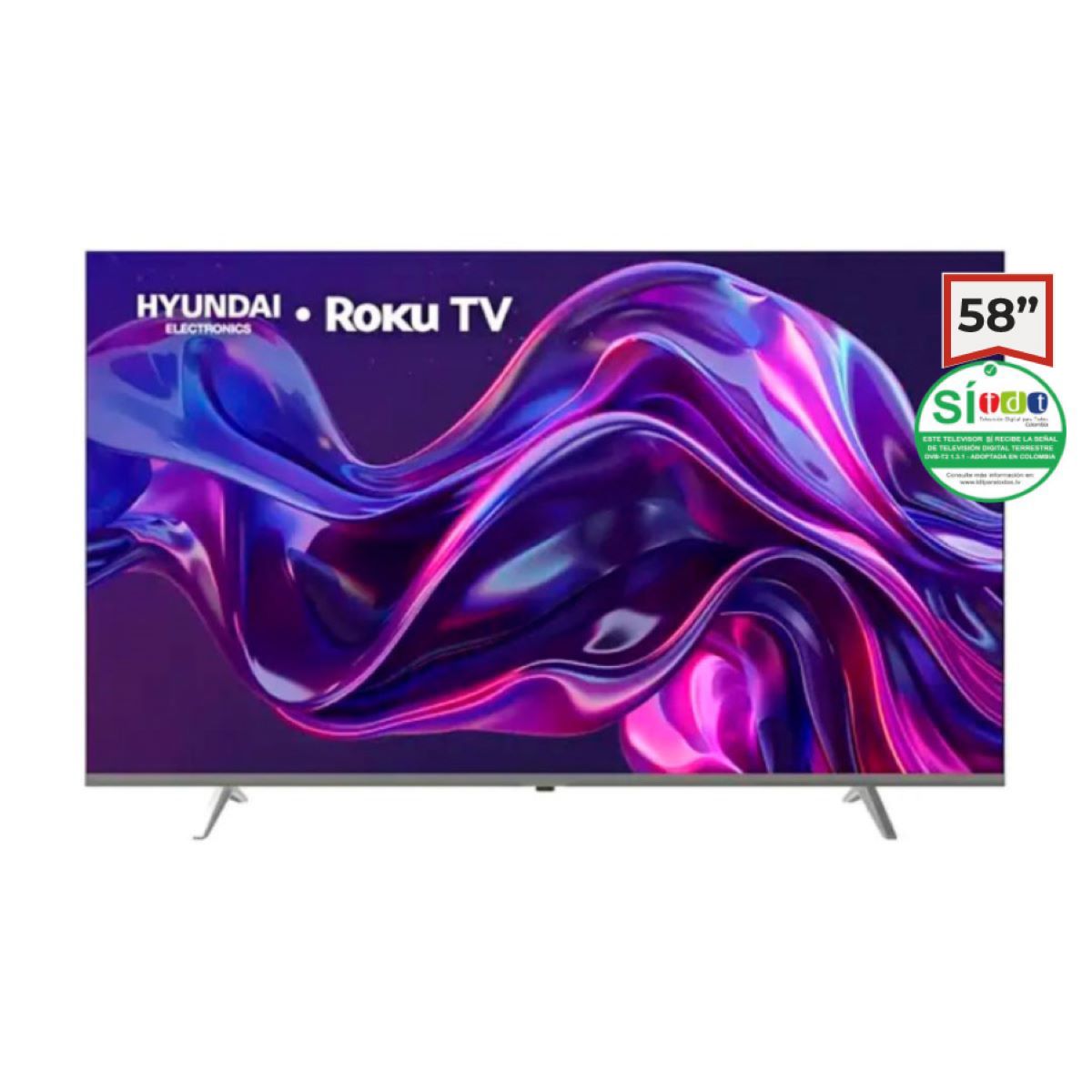 Televisor HYUNDAI 58" HYLED5811R4KM 4K UHD